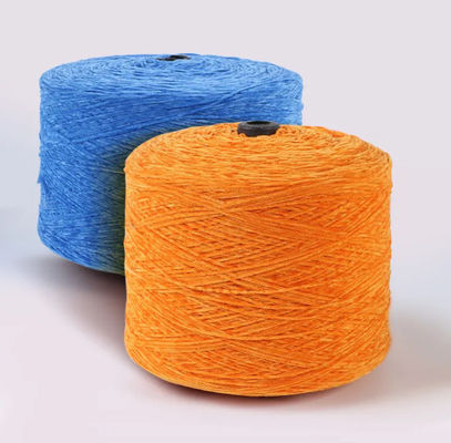Filati di poliestere colorato per maglieria a mano