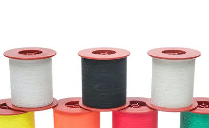 100% poliestere colore arcobaleno doppio lato filato riflettente per la maglieria lavaggio Durabilità 0,25 mm 0,5 mm 1 mm
