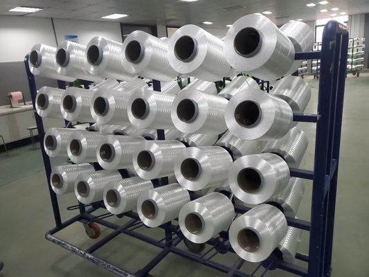 840D Filati di nylon riciclati per l'industria FDY Filamento di linea di pesca per calze e mesh per pesci uccelli