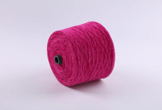 Filati di poliestere colorati di lusso Filati di chenille per la maglieria Antibatterici Antipiling