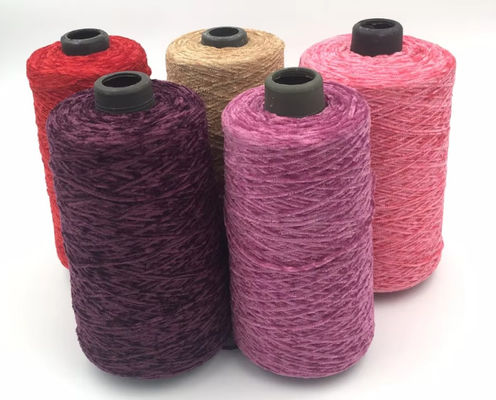Nuovo 1/4NM 100% acrilico leggero chenille a maglia tessuto