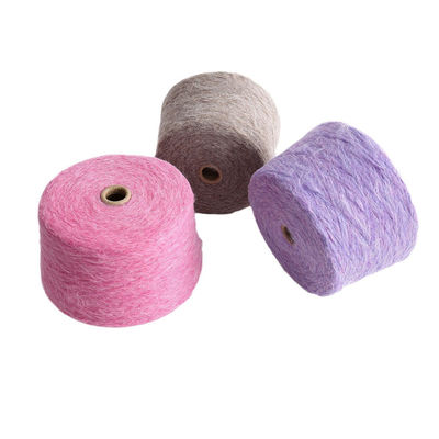 Spandex 18S/2 Macrame grezzo 100% tensività colorazione di qualità del nylon 35% cotone miscelato filo acrilico morbido spunto per tessitura