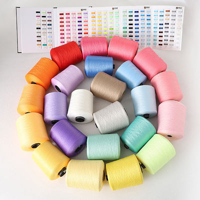 Dope cotone 50D a 100D/36F Felt Twist Dty Filati di poliestere tessuti riciclati 50D-600D