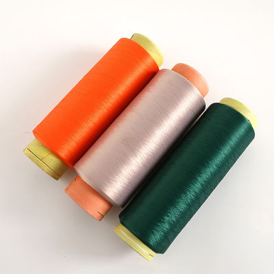 Maglietta di cotone 20S/3 Alta 100% Mono Filato tinto Poliestere 210D Luce da cucito 300D-1200D Fuso Filato di cotone riciclato