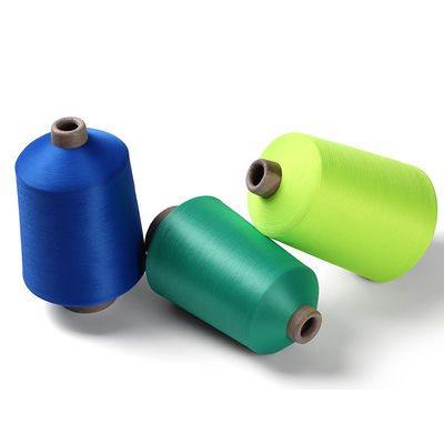 Leggere 100% Denier Elastico Tintato Filato Di Poliestere 100D Anello Misto Dacron Dty Filato 20S/3