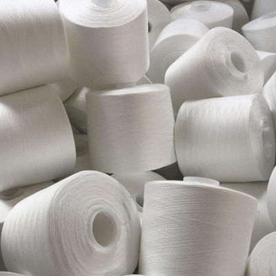 Tull ((Sd) Light Tfo Cucitura Filato bianco riciclato Filato antibatterico Filato di cotone