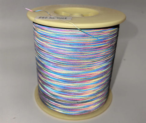 Filati riflettenti a arcobaleno ad alta visibilità per cucire abiti e maglieria
