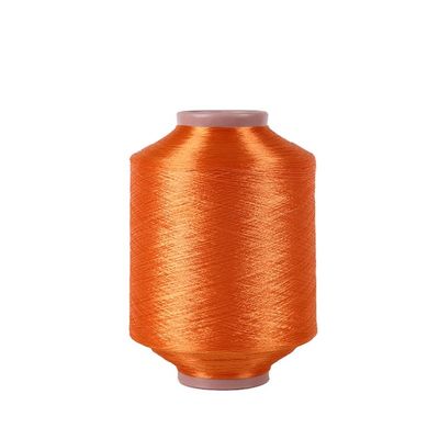 Filati di poliestere luminoso 75/36 Tex bianco diamante di lusso Filati dopati