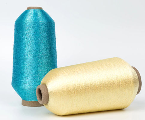 150d 5000y 128g Untwist Rayon Metallico Filato Ricamo Filato Per Macchina
