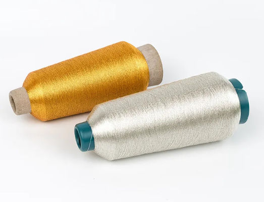 Filati di poliesteri metallici di tipo Mx per ricami